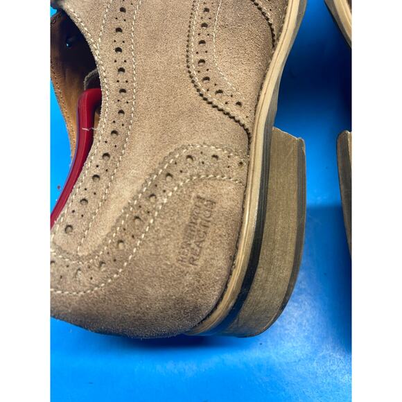 Kenneth Cole Reaction Rogue Trip Oxford Mens Sz 11.5 M From 2012 Beige - Picture 8 of 11